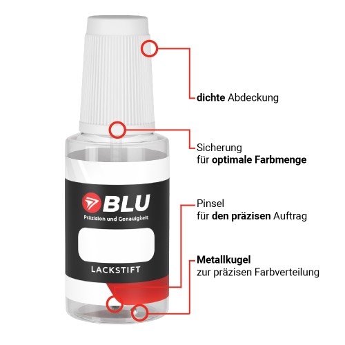 LACKSTIFT LD7U GRAU OFFROAD GREY VW AUTOLACK